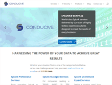Tablet Screenshot of conducivesi.com